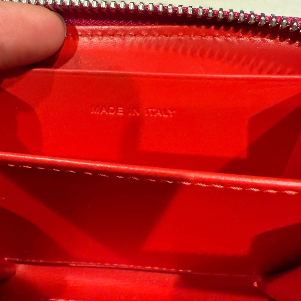 Christian louboutin spike panettone coin purse pink and red - Picture 11 of 16